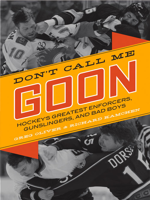 Cover image for Don't Call Me Goon